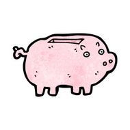 Cartoon Piggy Bank N11