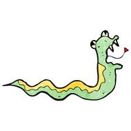 Cartoon Snake N209