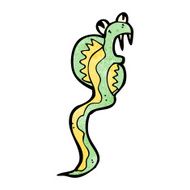 Cartoon Snake N210