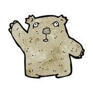cartoon wombat N7