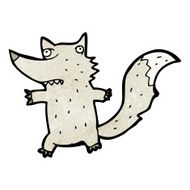 Cartoon Wolf N118