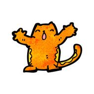 cartoon cat doodle N4