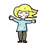happy blond person N5
