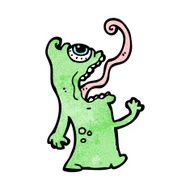 crazy alien cartoon N3