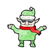 Cartoon Christmas Elf N95