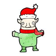 Cartoon Christmas Elf N97