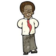 Cartoon Businessman N37
