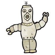 Cartoon Robot N319