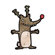 Cartoon Reindeer N60