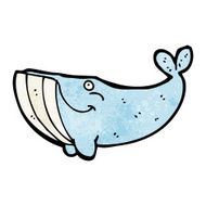 happy whale cartoon N2