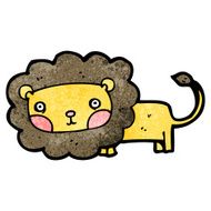 Cartoon Lion N118