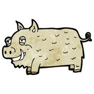 cartoon boar N4