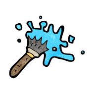 cartoon paint brush N47