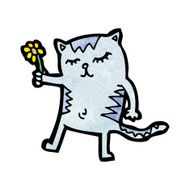 Cute cartoon cat N39