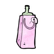 cartoon gift bottle bag N2