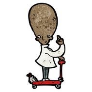 cartoon genius scientist N21