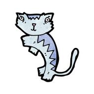 Cartoon Cat N268