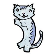 Cartoon Cat N270