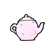 Cartoon Tea Pot N17