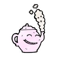 tea pot cartoon N5