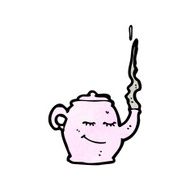 tea pot cartoon N6