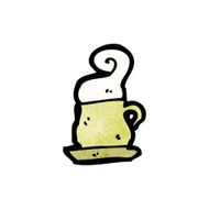 cartoon teacup N10
