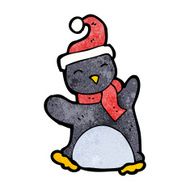 Cute cartoon penguin N13