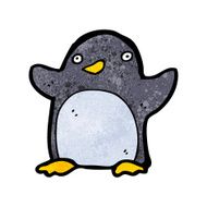 Cute cartoon penguin N15