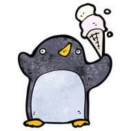Cute cartoon penguin N16
