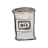 Cartoon Oil Barrel N16