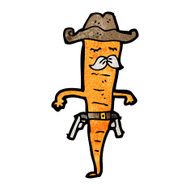 cartoon cowboy carrot N2