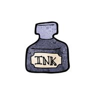 ink bottle cartoon N6