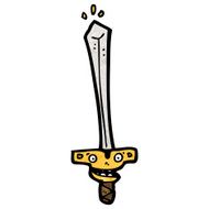 Cartoon Sword N90