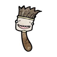 paint brush cartoon N11