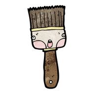 paint brush cartoon N13