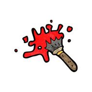 paint brush cartoon N19