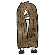 long haired hippie cartoon N3