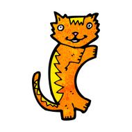 Cartoon Ginger Cat N20