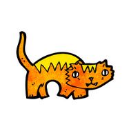 Cartoon Ginger Cat N21