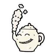 Cartoon Tea Pot N19