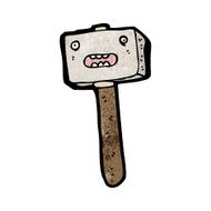 Cartoon Hammer N49