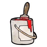 cartoon paint pot N3