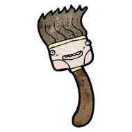 paint brush cartoon character N2