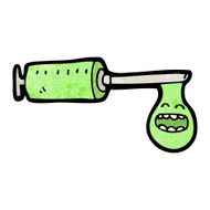 cartoon medical needle N15