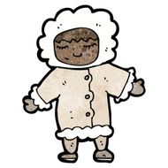 Cartoon Eskimo N7