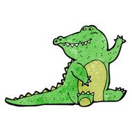 Cartoon Crocodile N90