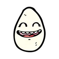 cartoon happy egg N2
