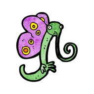 Cartoon Butterfly N78