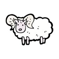 Cartoon Sheep N42