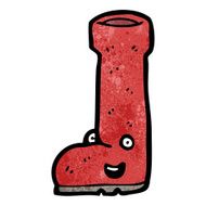 cartoon wellington boot N14
